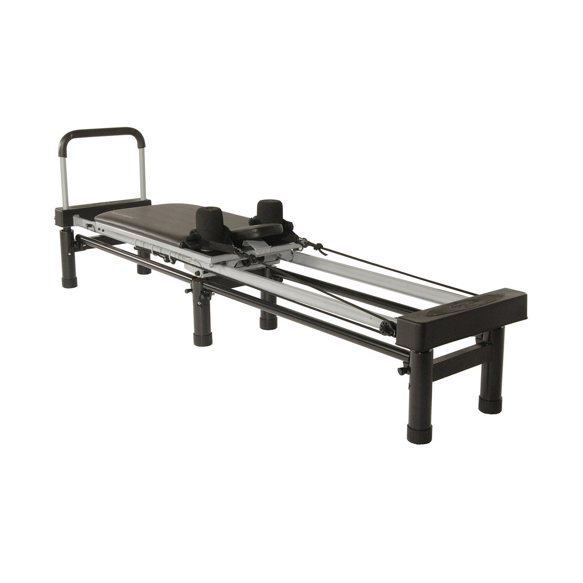 Stamina AeroPilates Reformer Board Whole Body Resistance Workout System, Black - 249424