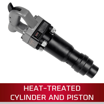 JET JCT-3621 3" Stroke Hex Shank 4-Bolt Pneumatic Chipping Hammer (D Handle) - JT9-550621