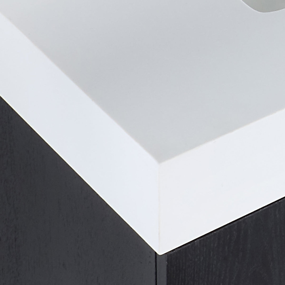 Altair Designs Bianco 72"/84" double vanity with top - 552072G-BO-WH-NM