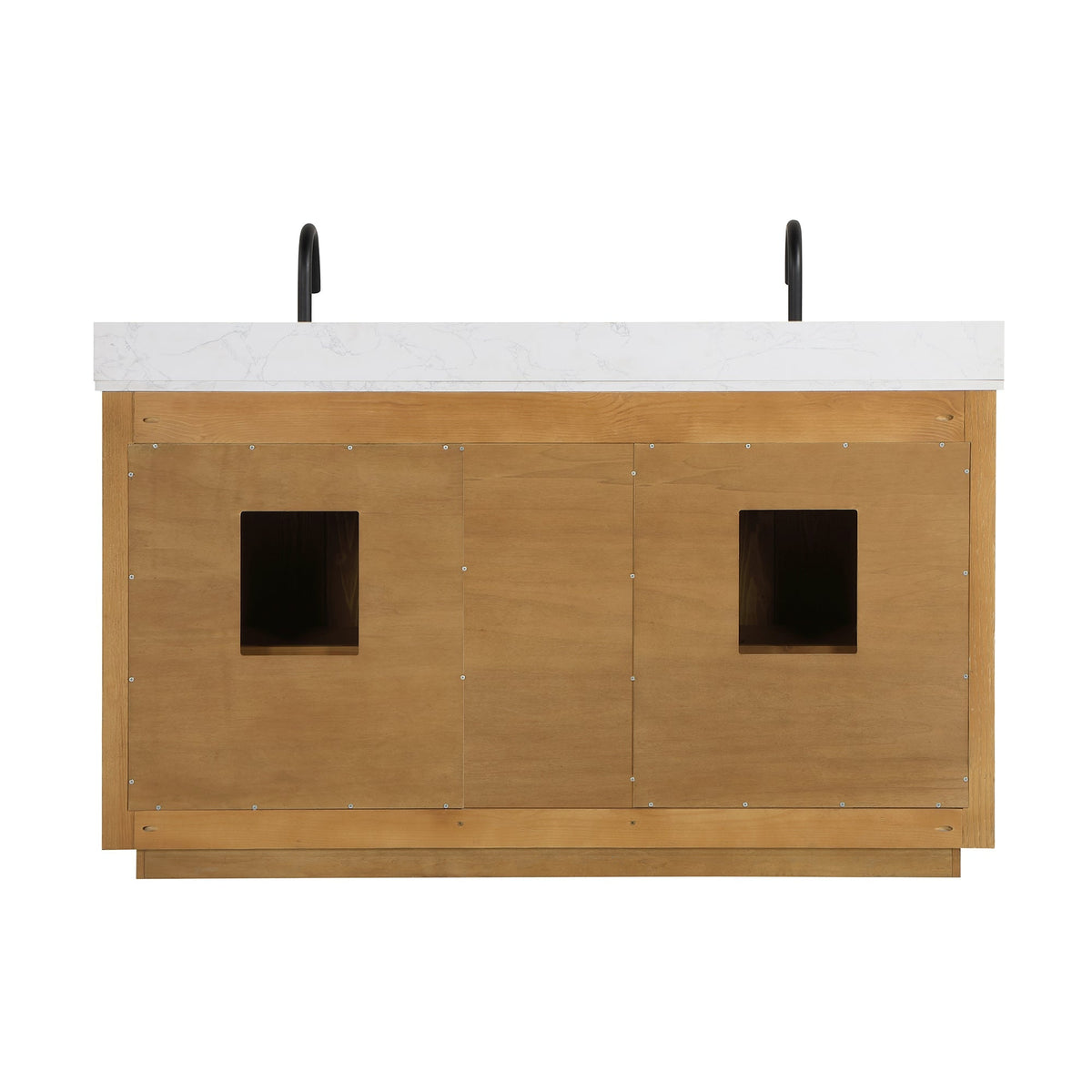 Altair Designs 60" double vanity with top - 556060-NW-GW