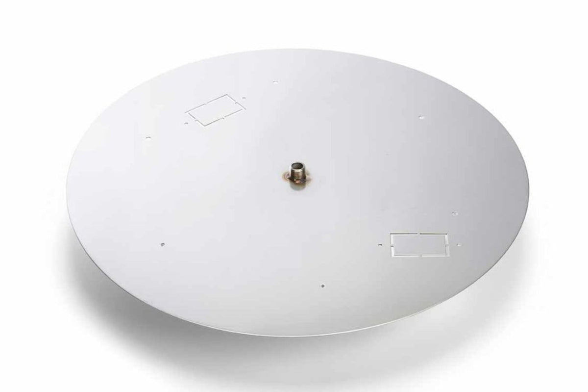 36" Stainless Steel Round Flat Burner Pan - High Capacity- PENTA19-FPK-NG