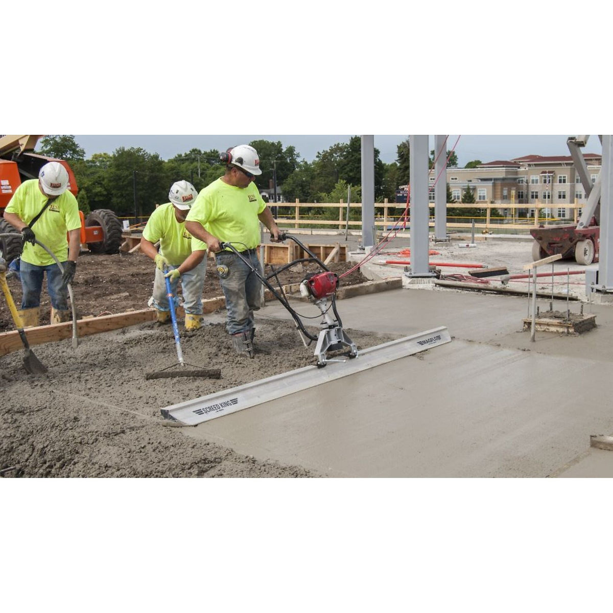 WYCO 16' Screed Bar For Single Power Unit - WS621435