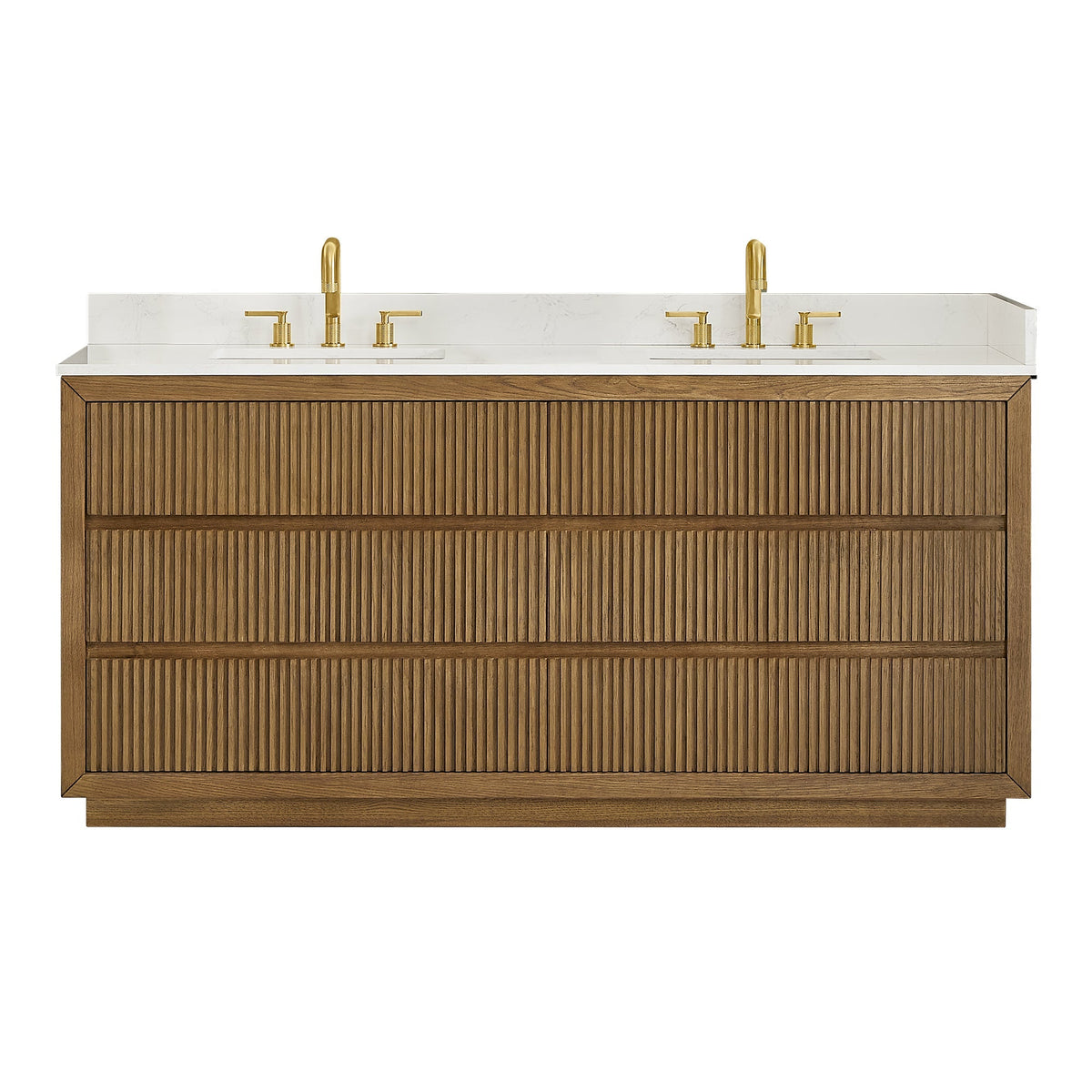 Altair Designs Navan 30"/36"/48"/60"/72" single/double vanity with top - 588030-WB-GW-NM
