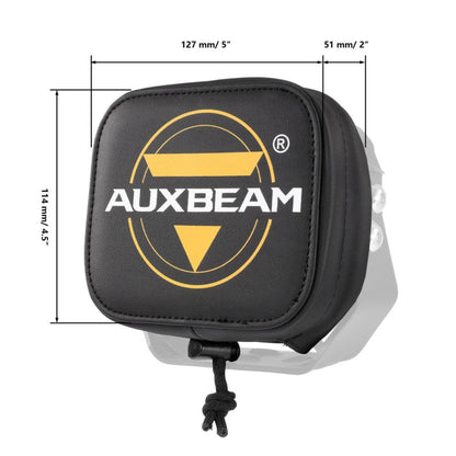Auxbeam 6/8Pcs 5 Inch 132W Amber DRL LED Pod Lights with Power Harness - GP00011297