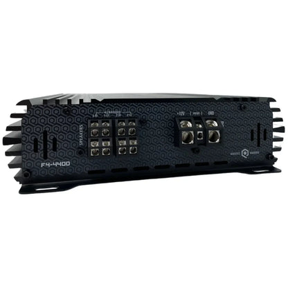 SoundQubed 4400 Watt F4-4400 Full Bridge 4 Channel Amplifier - SQ-F4-4400