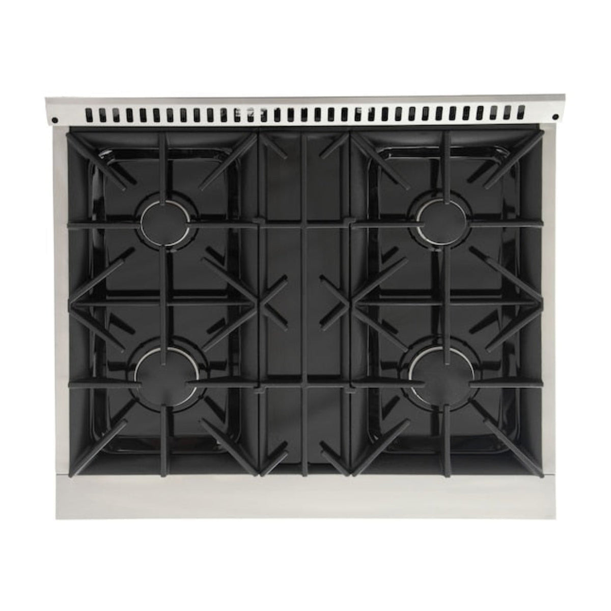 Kucht 30" Pro-Style Propane Gas Dual Fuel Range in White with Gold Accents, KDF302/LP-W-GOLD - KDF302/LP-W-GOLD