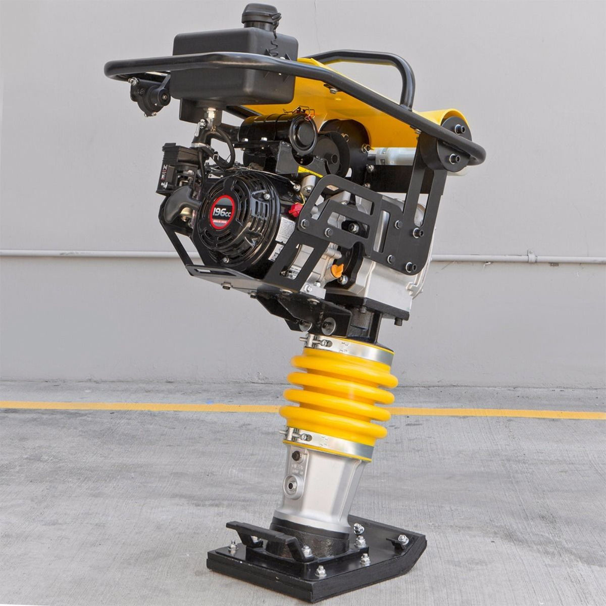 Stark USA 6.5HP Water Tank Gas Vibratory Compactor w/ Gas Tamper Jumping Jack - KIT469