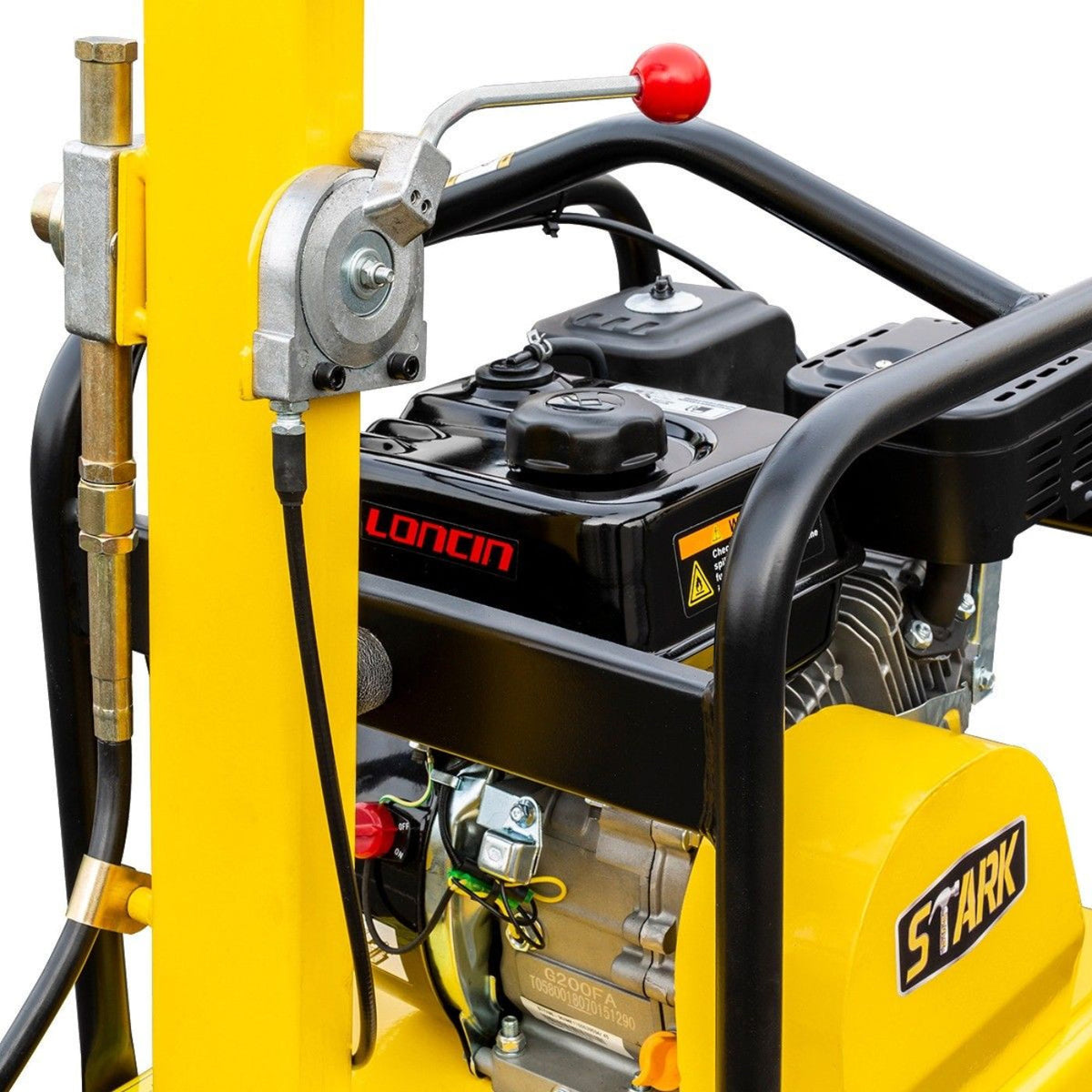 Stark USA 196cc Walk Behind 6.5HP Reversible Plate Compactor Rammer Gas 4950lb - 61012
