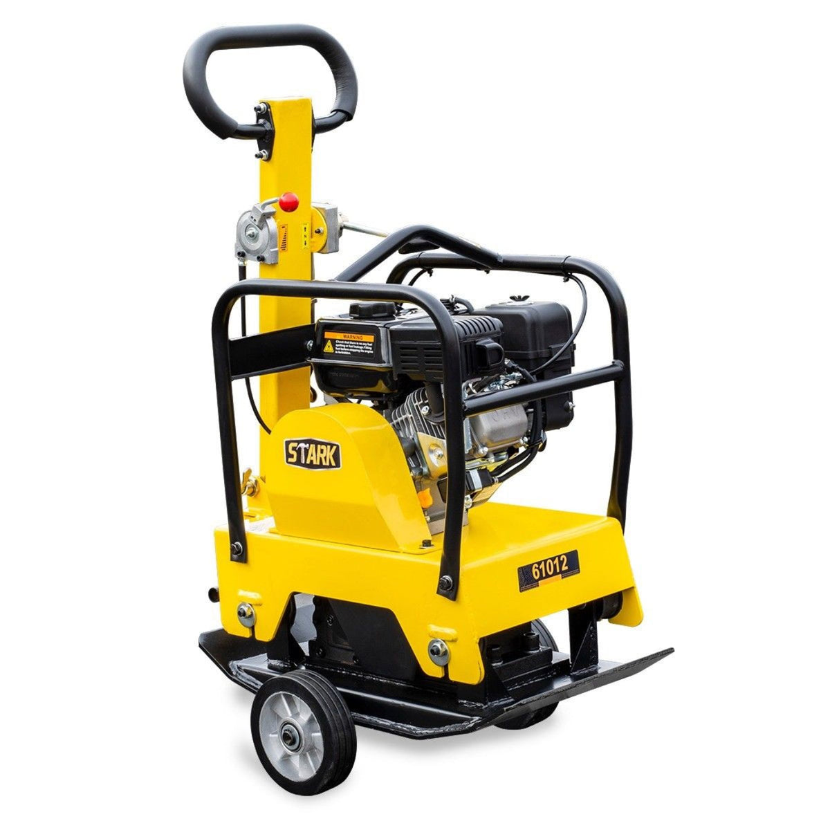 Stark USA 196cc Walk Behind 6.5HP Reversible Plate Compactor Rammer Gas 4950lb - 61012