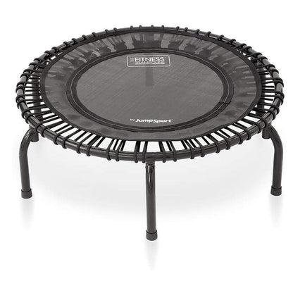 Disc-O-Bed JumpSport 220 Fitness Rebounder Mini Trampoline & Handle Bar Accessory, Black - 250093