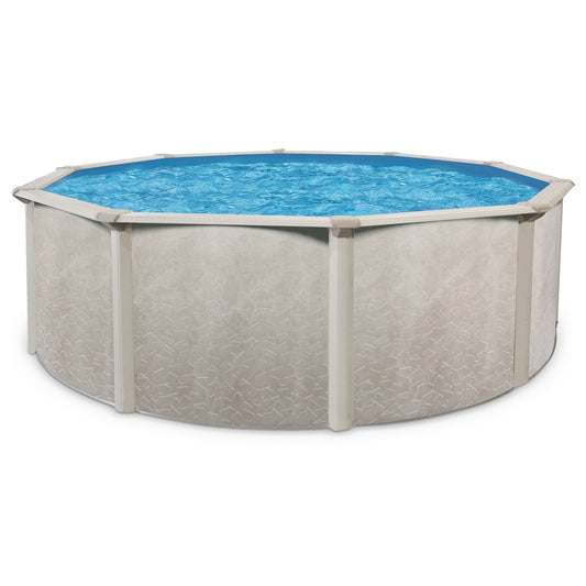 Aquarian Phoenix Series 15 Foot x 52 Inch Steel Frame Above Ground Swimming Pool - 74470