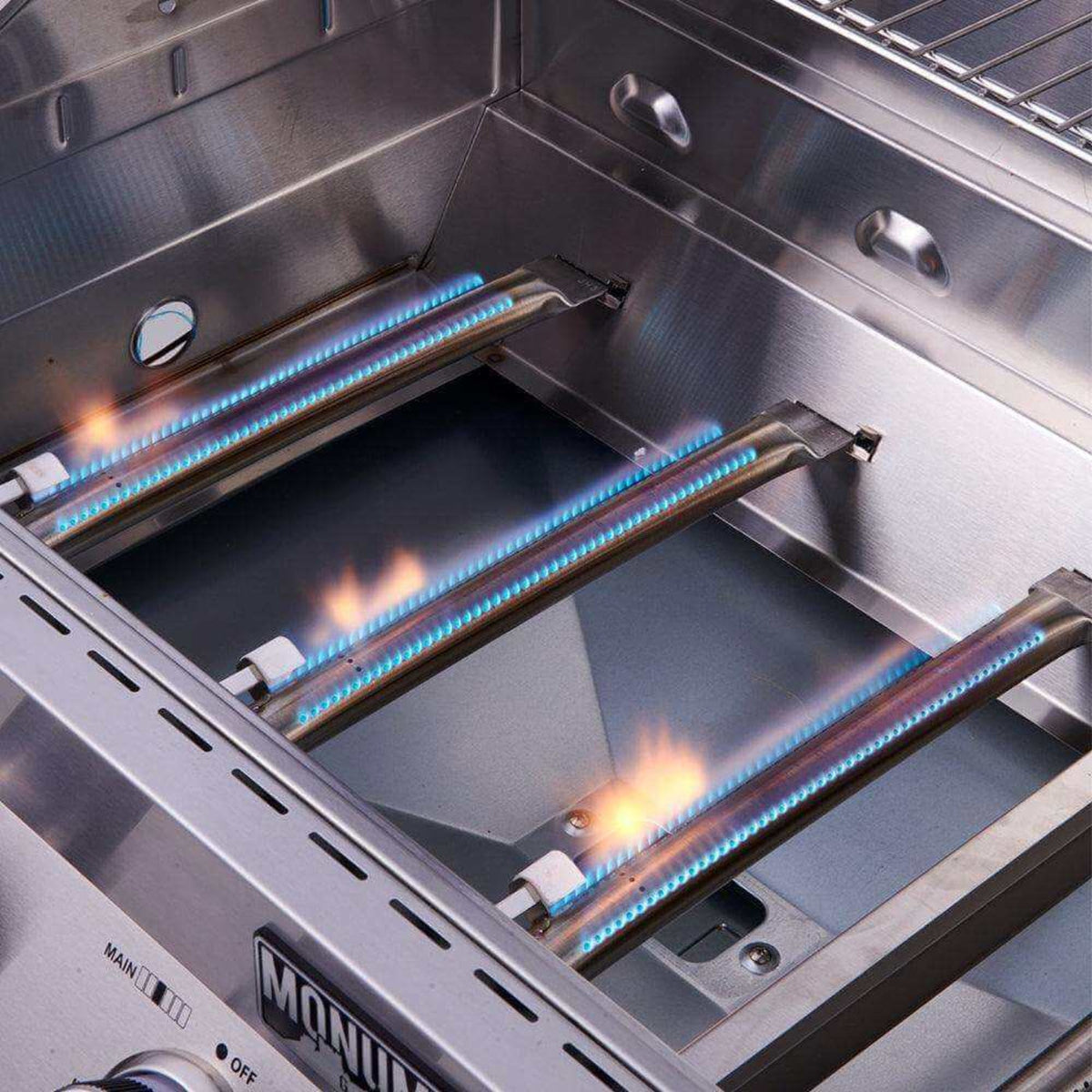 Monument Grills Classic 77352 Series | 6 Burner Propane Gas Grill in Stainless Steel - 77352