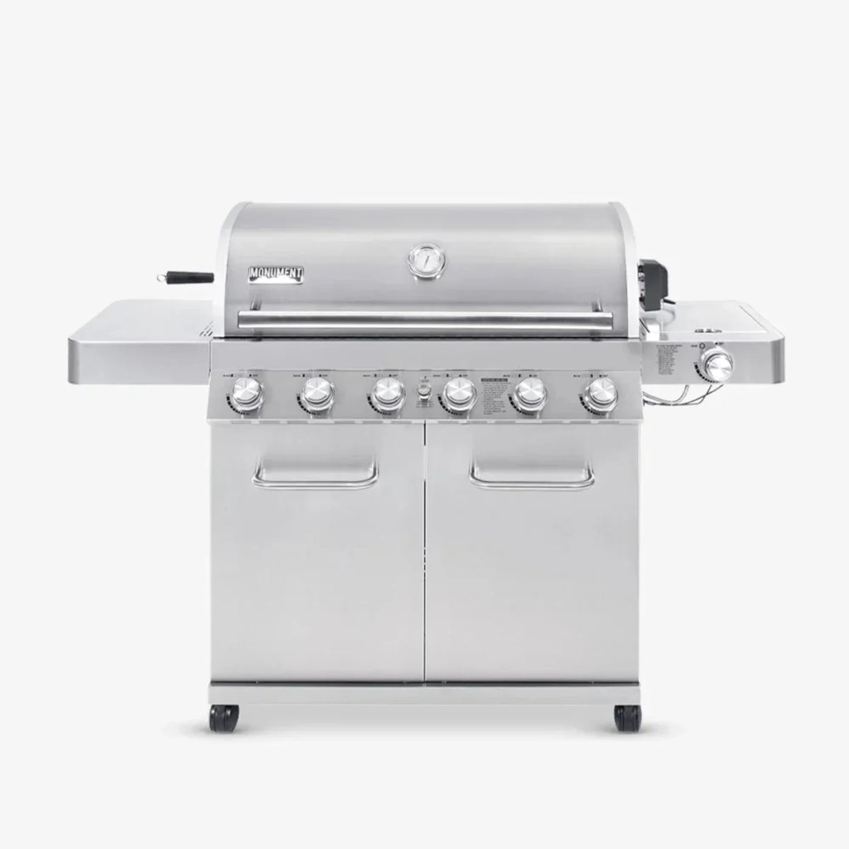 Monument Grills Classic 77352 Series | 6 Burner Propane Gas Grill in Stainless Steel - 77352