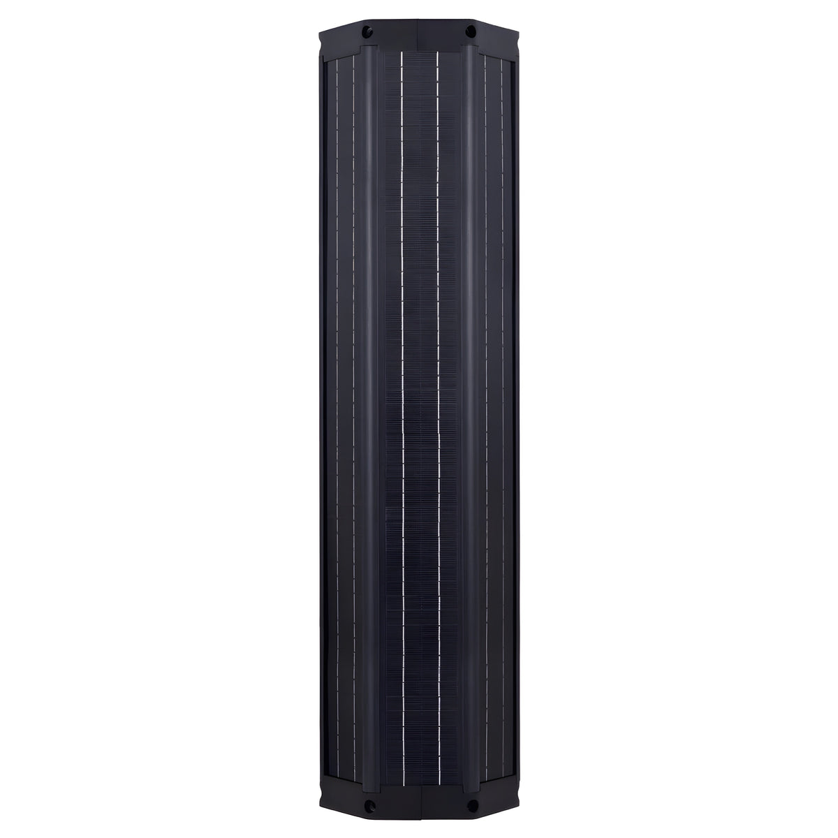 AVS Energy Solar LED Street Light 100 Watt 12800 Lumens 5000K | Smart Street Light Built In Bluetooth | All in One SE Street Light  - AVS-CYS-100W