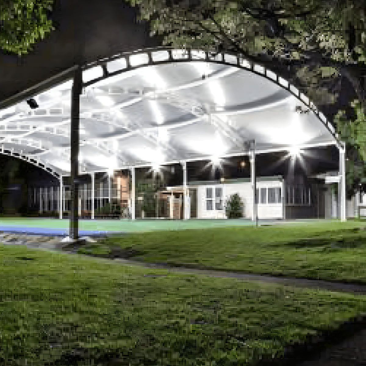 AVS Energy Solar Carport/Portable Light 36 Watt 4200 Lumens 5000K - AVS-SCL36W