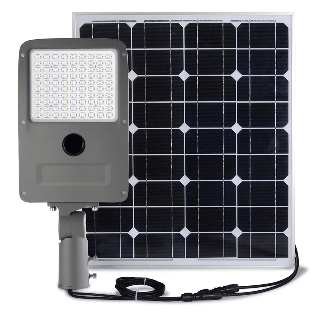 AVS Energy Solar Billboard Light 50 Watt 6200 Lumens 5000K Yoke/Pole Mount IP67  - AVS-SFL50W-Yoke