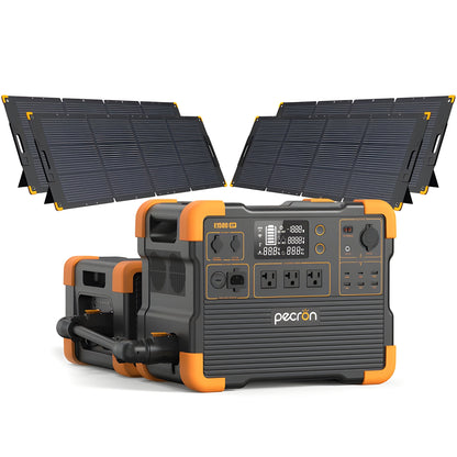 PECRON E1500LFP Solar Generator Kit - E1500LFP