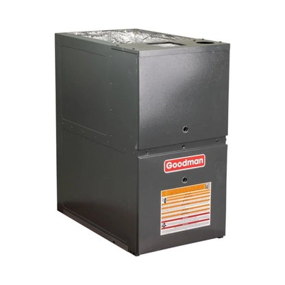 Goodman - 100,000 BTU 80% Variable Speed Low NOx Gas Furnace - 21" Width - Upflow / Horizontal - Two Stage - 115V - R32 - GRVT801005CX