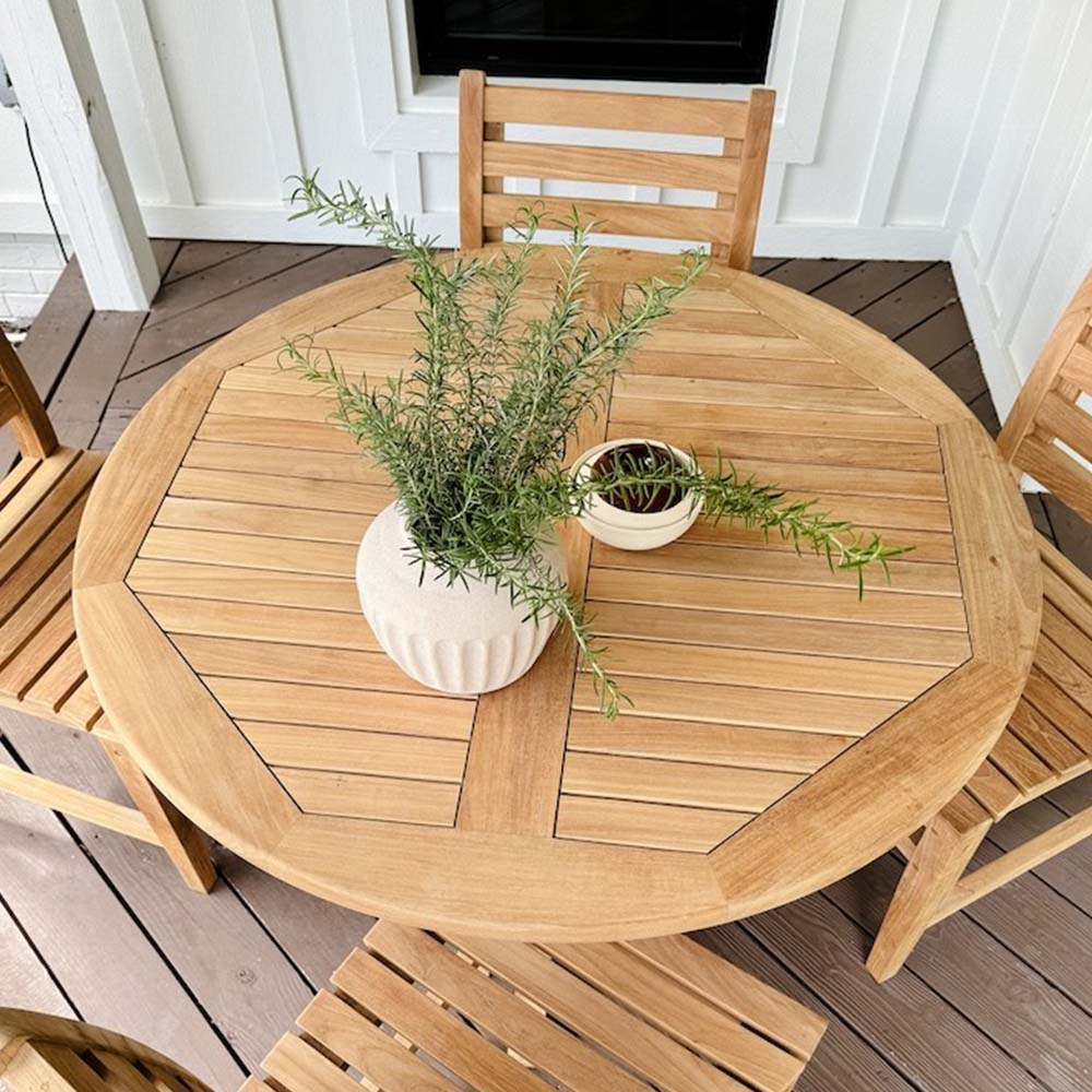 Luna Grade A Teak 42" Table