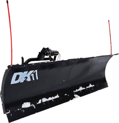 DK2 AVAL8826 88 x 26 in. Universal SUV/Truck Mount T-Frame Snow Plow Kit with Winch and Wireless Remote New - AVAL8826