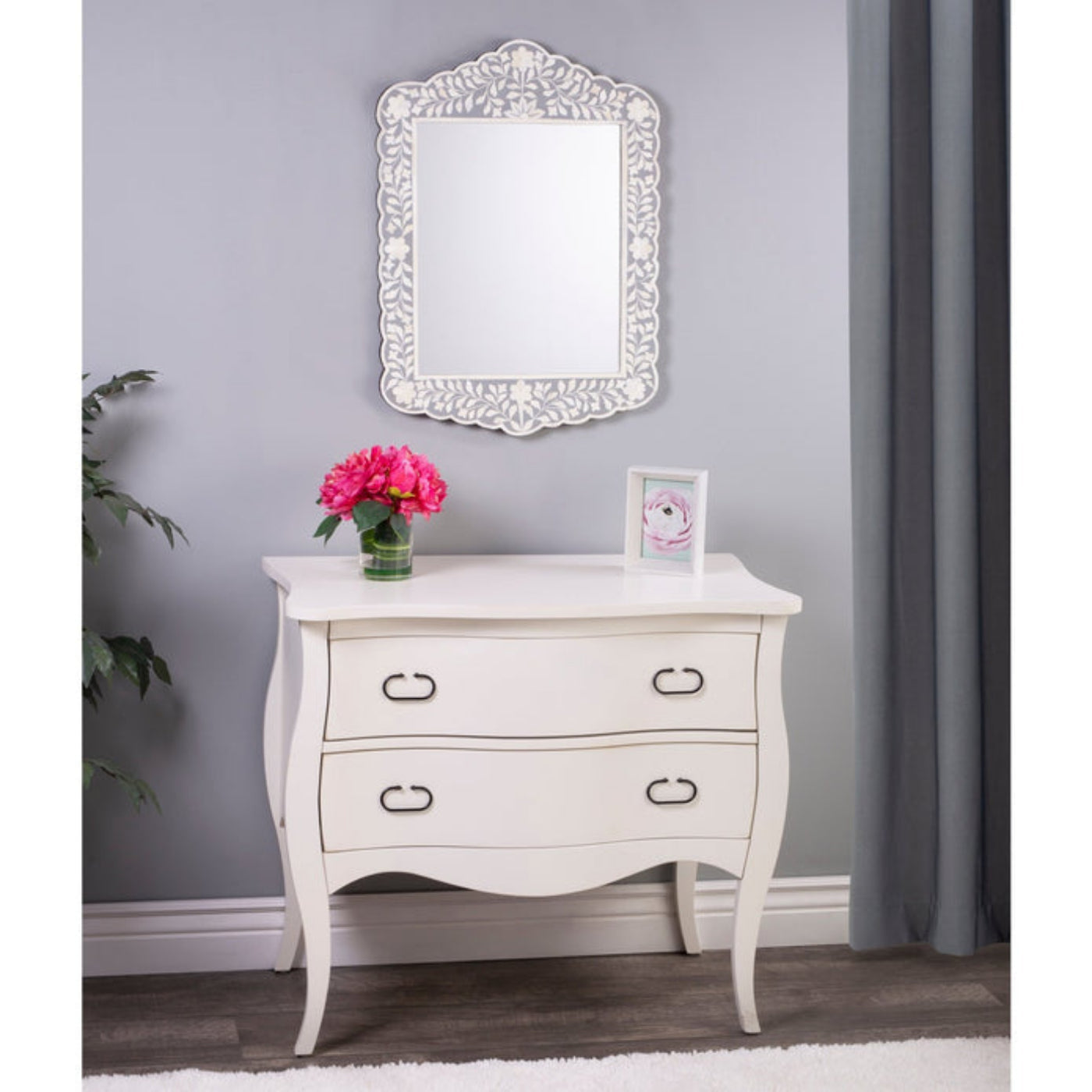 Butler Specialty Company Rochelle 2 Drawer Chest, White  - 9307288