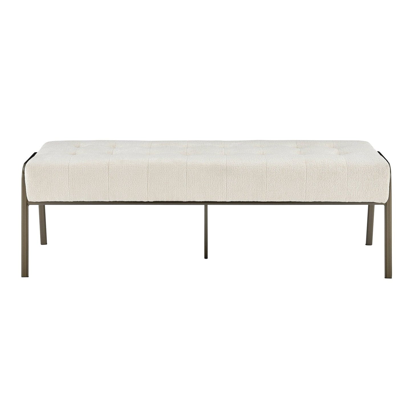 New Pacific Direct Venturi Fabric Tufted Bench -  9900081-567