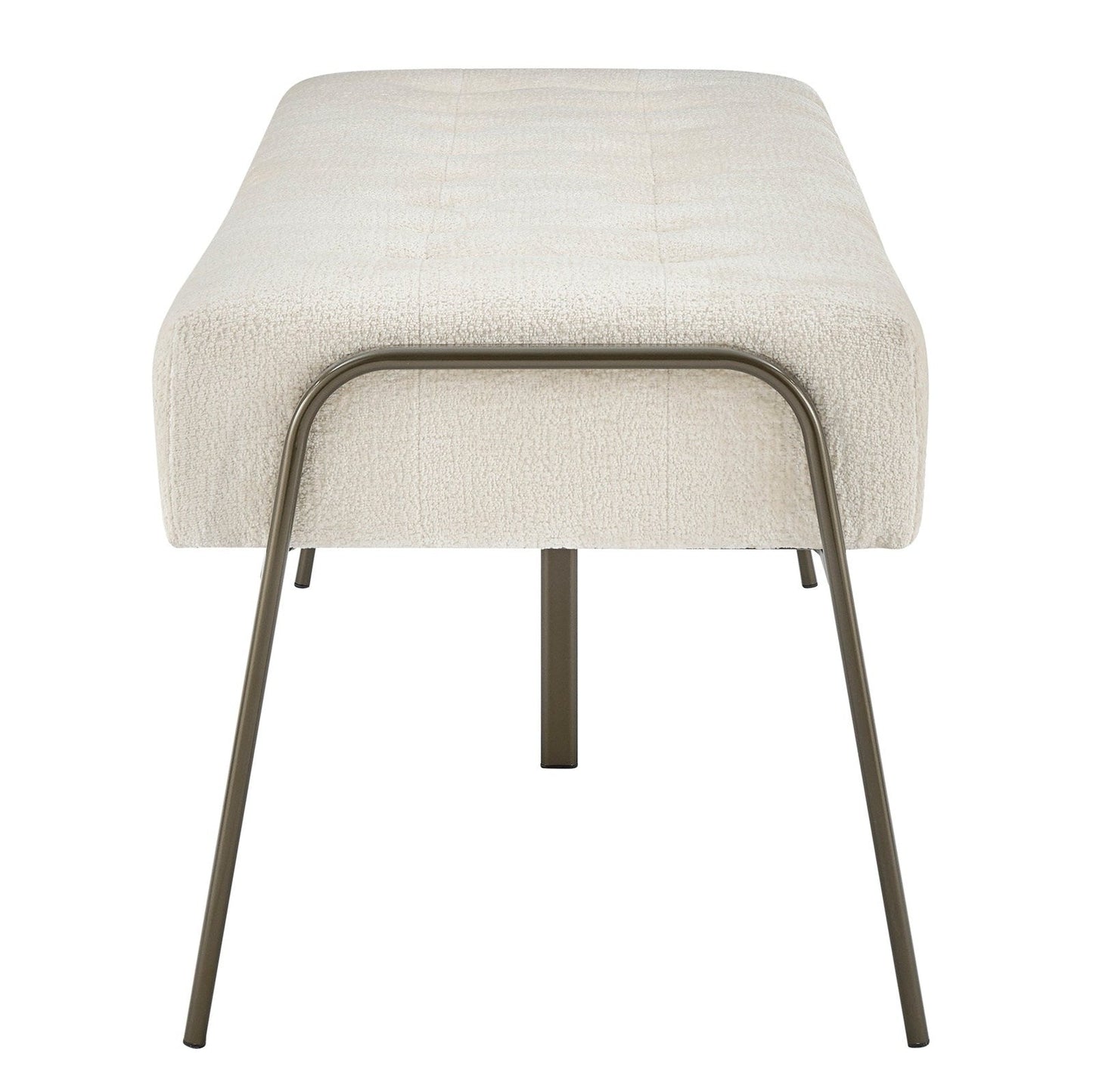 New Pacific Direct Venturi Fabric Tufted Bench -  9900081-567