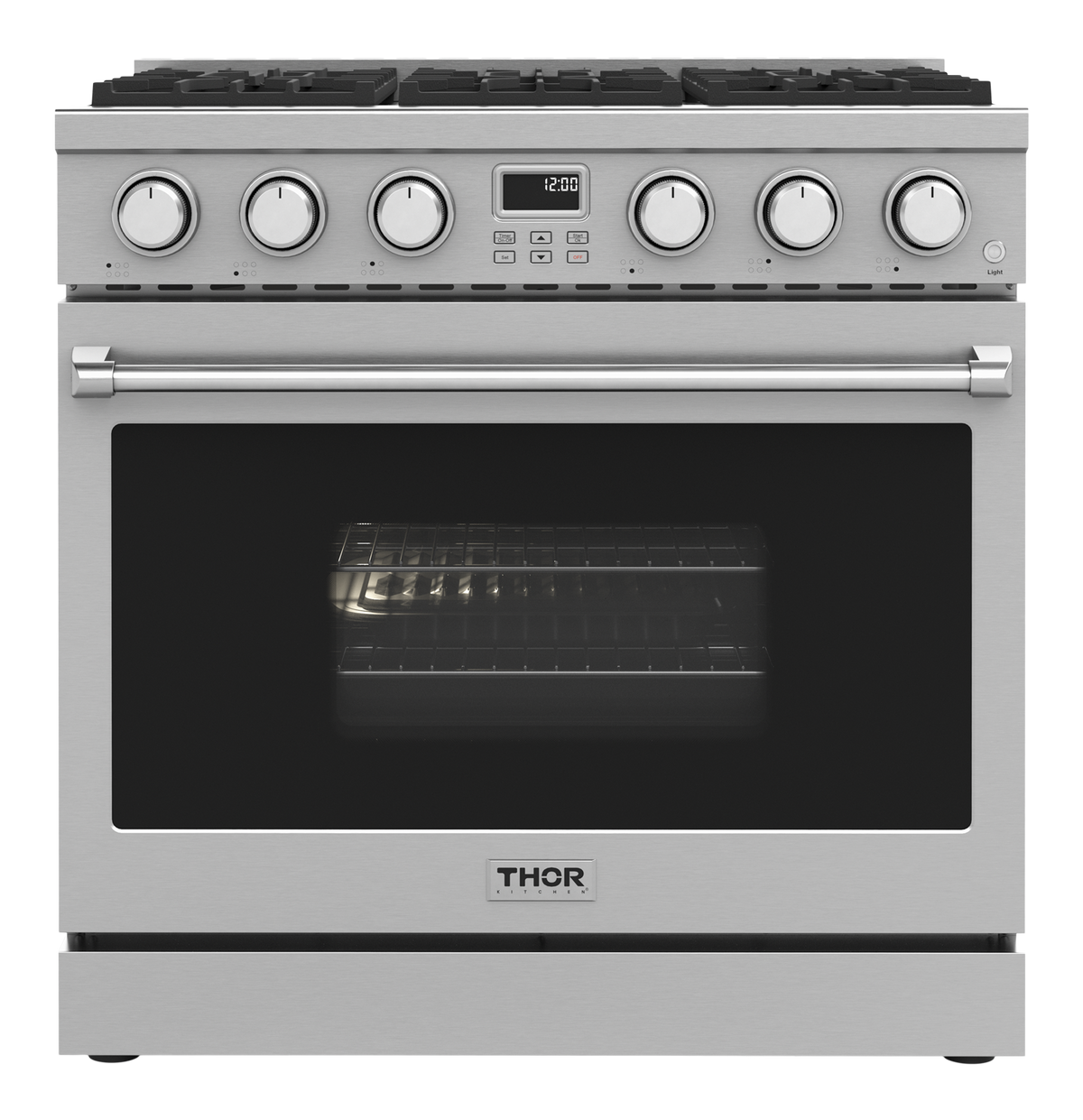 THOR Kitchen 36-Inch Gas Range - Contemporary Professional - ARG36