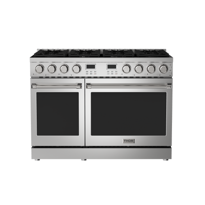 THOR Kitchen 48-Inch Gas Range – Contemporary Professional – ARG48