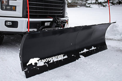 SnowBear AVAL8219 82" x 19" Universal SUV/Truck Mount T-Frame Snow Plow Kit with Winch and Wireless Remote New - AVAL8219