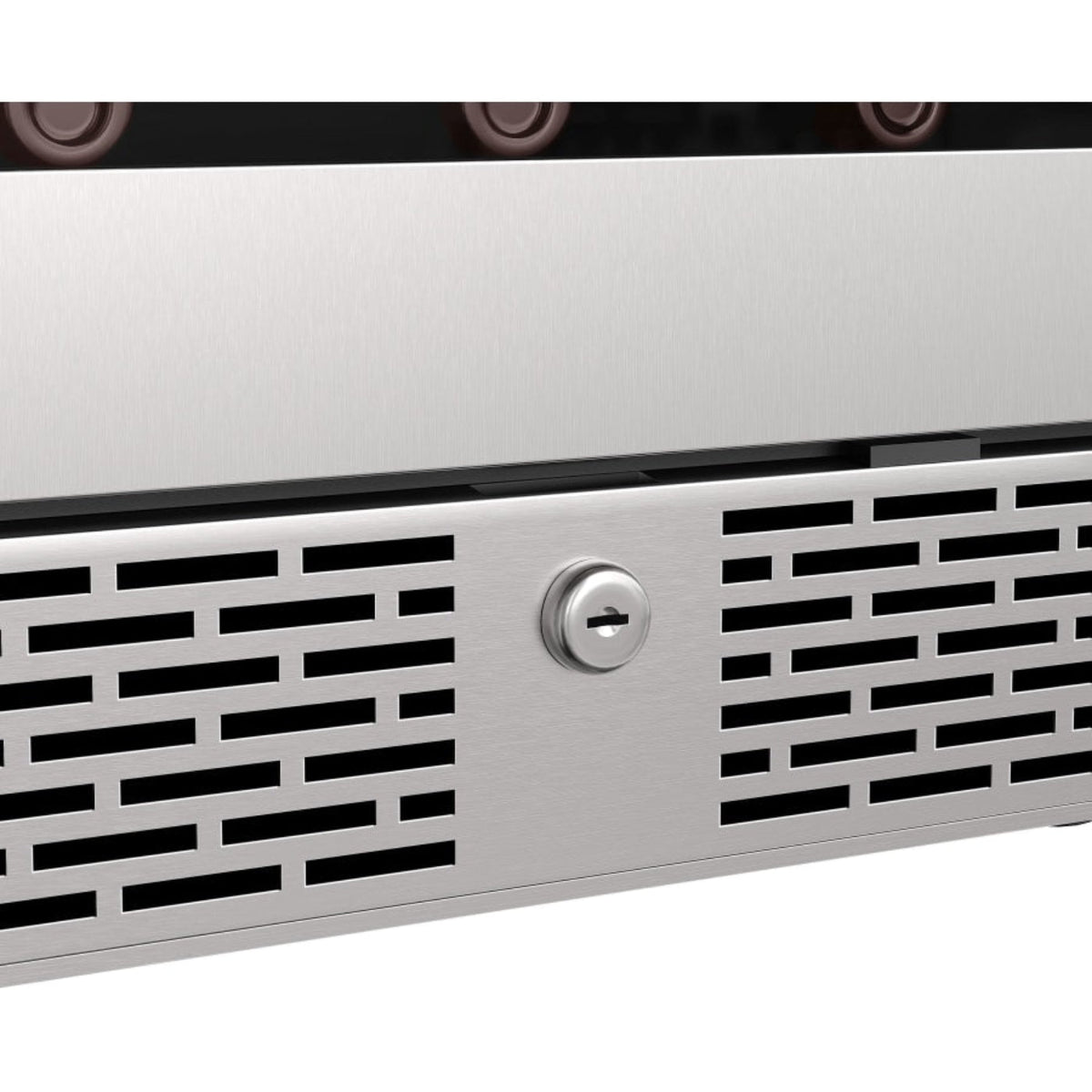 Avallon 24 Inch Wide 53 Bottle Capacity Single Zone Wine Cooler with Left Swing Door - AWC242SPRGLH