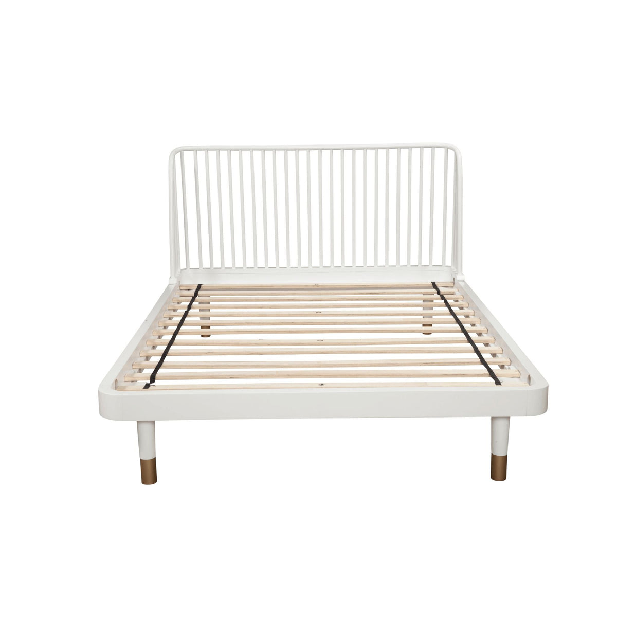 Alpine Madelyn Queen Slat Back Platform Bed - 2010-61Q