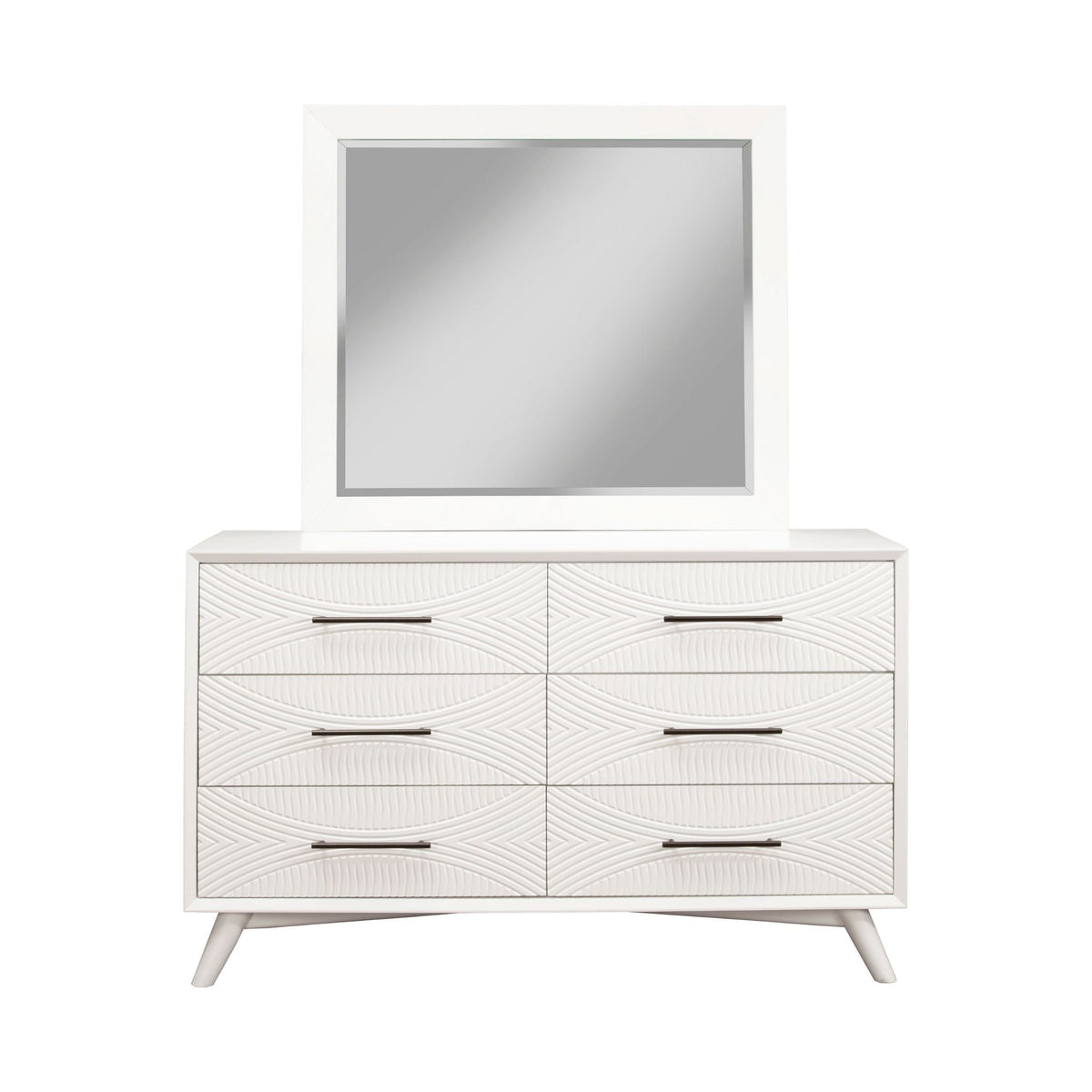 Alpine Tranquility Dresser, White - 1867-03