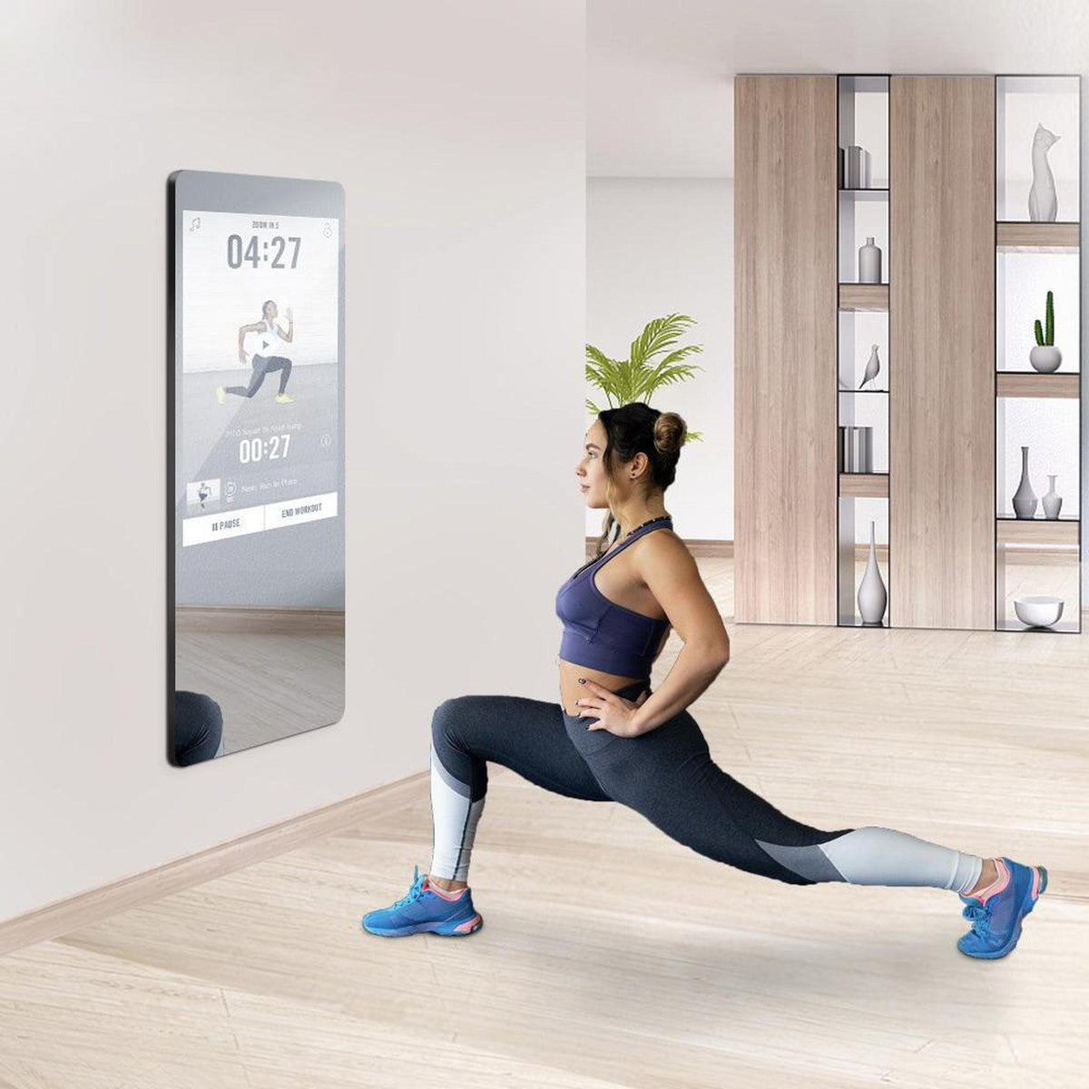 Aquadom Energy 24" X 71" Smart Fitness Mirror - NRG-2471