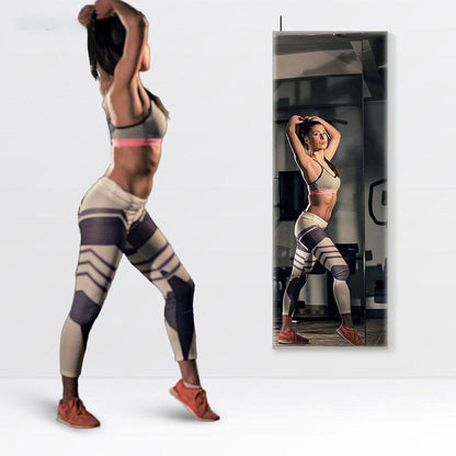 Aquadom Energy 24" X 71" Smart Fitness Mirror With 5MP HD Camera and Body Fat Scale - NRG-2471-HD-BFS