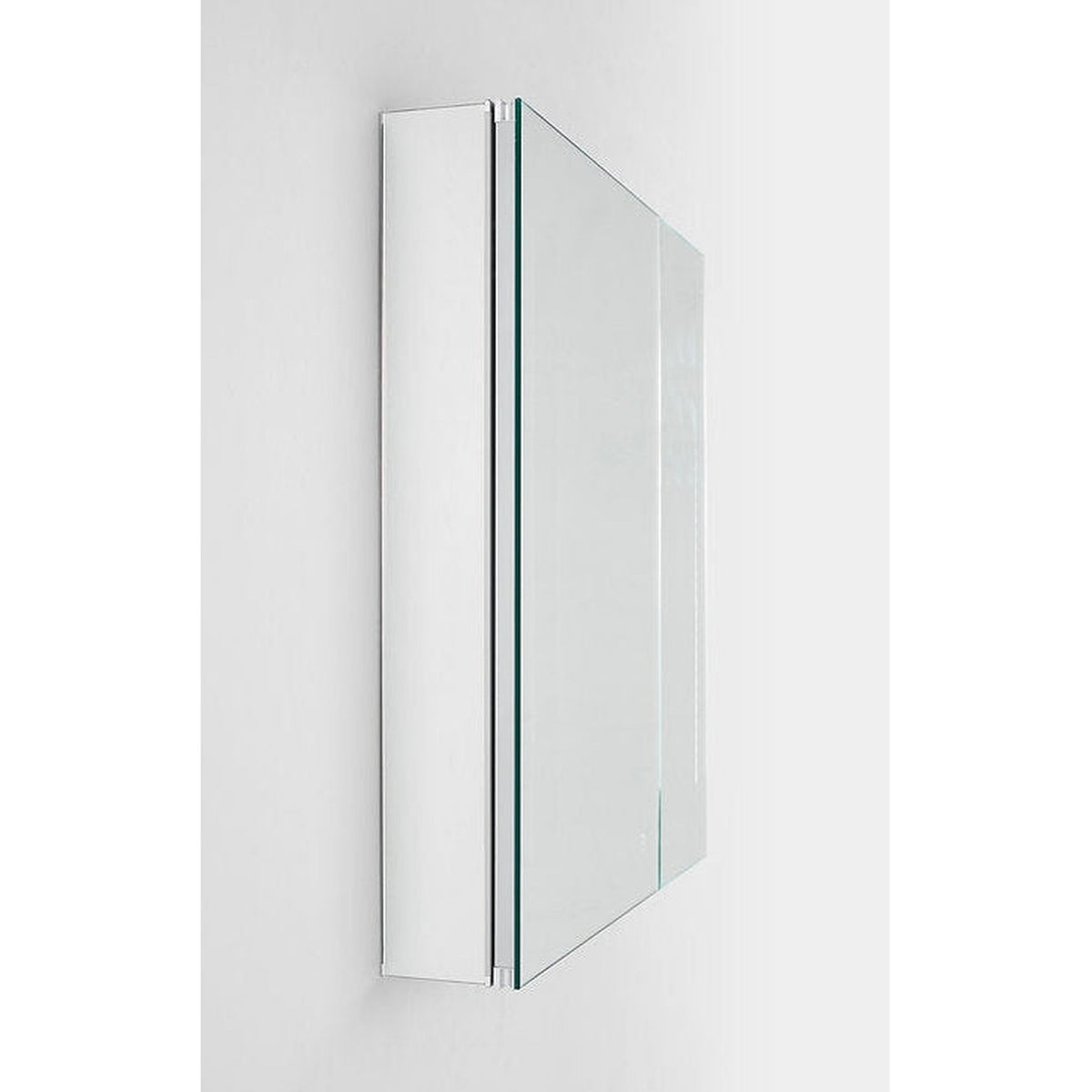 Aquadom Royale 30" x 30" Square Recessed or Surface Mount Bi-View Door Bathroom Medicine Cabinet - R-3030E