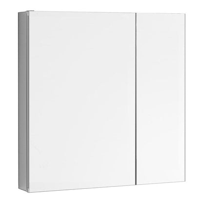 Aquadom Royale 30" x 30" Square Recessed or Surface Mount Bi-View Door Bathroom Medicine Cabinet - R-3030E