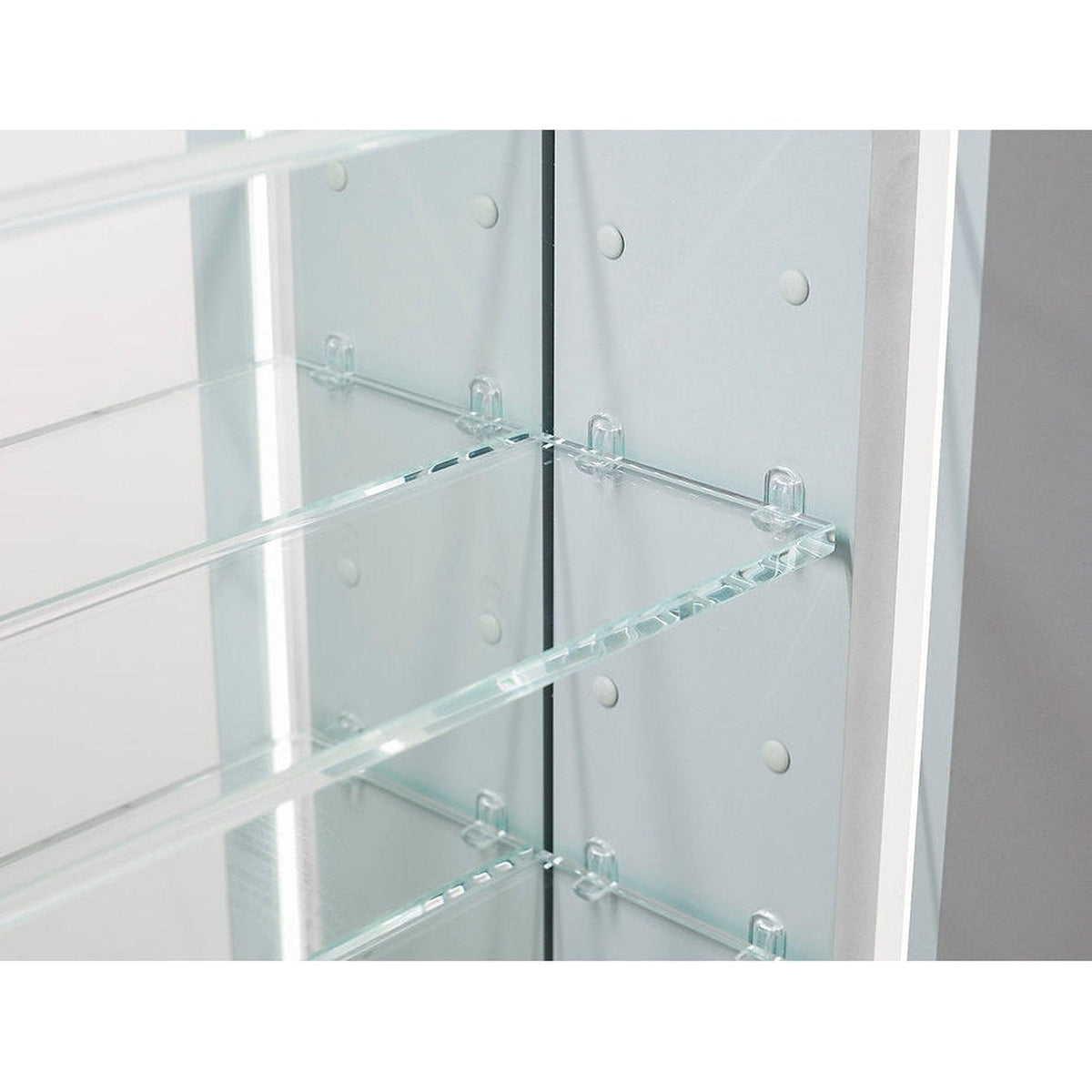 Aquadom Royale 36" x 30" Rectangle Recessed or Surface Mount Bi-View Door Bathroom Medicine Cabinet - R-3630E