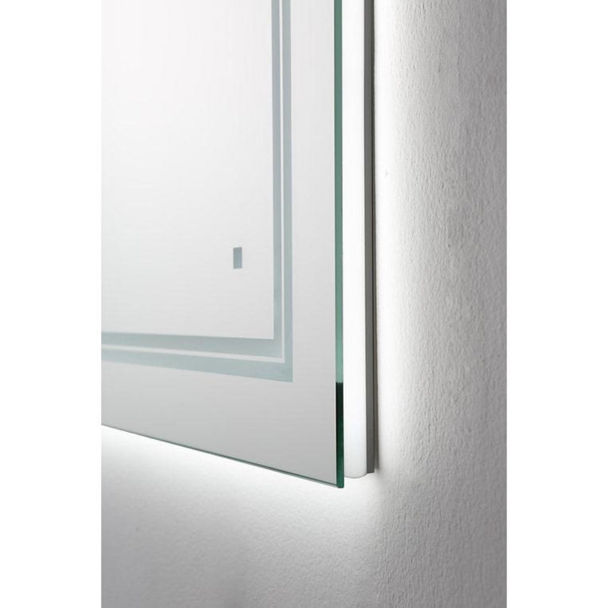 Aquadom SOHO 40" x 36" Rectangle Ultra-Slim Frame LED Lighted Bathroom Mirror With Defogger - S-4036-N