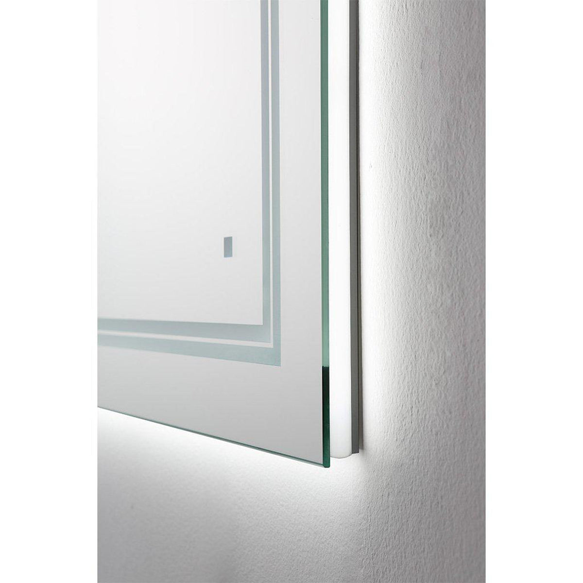 Aquadom SOHO 60" x 30" Rectangular Ultra-Slim Frame LED Lighted Bathroom Mirror With Defogger - S-6030-N