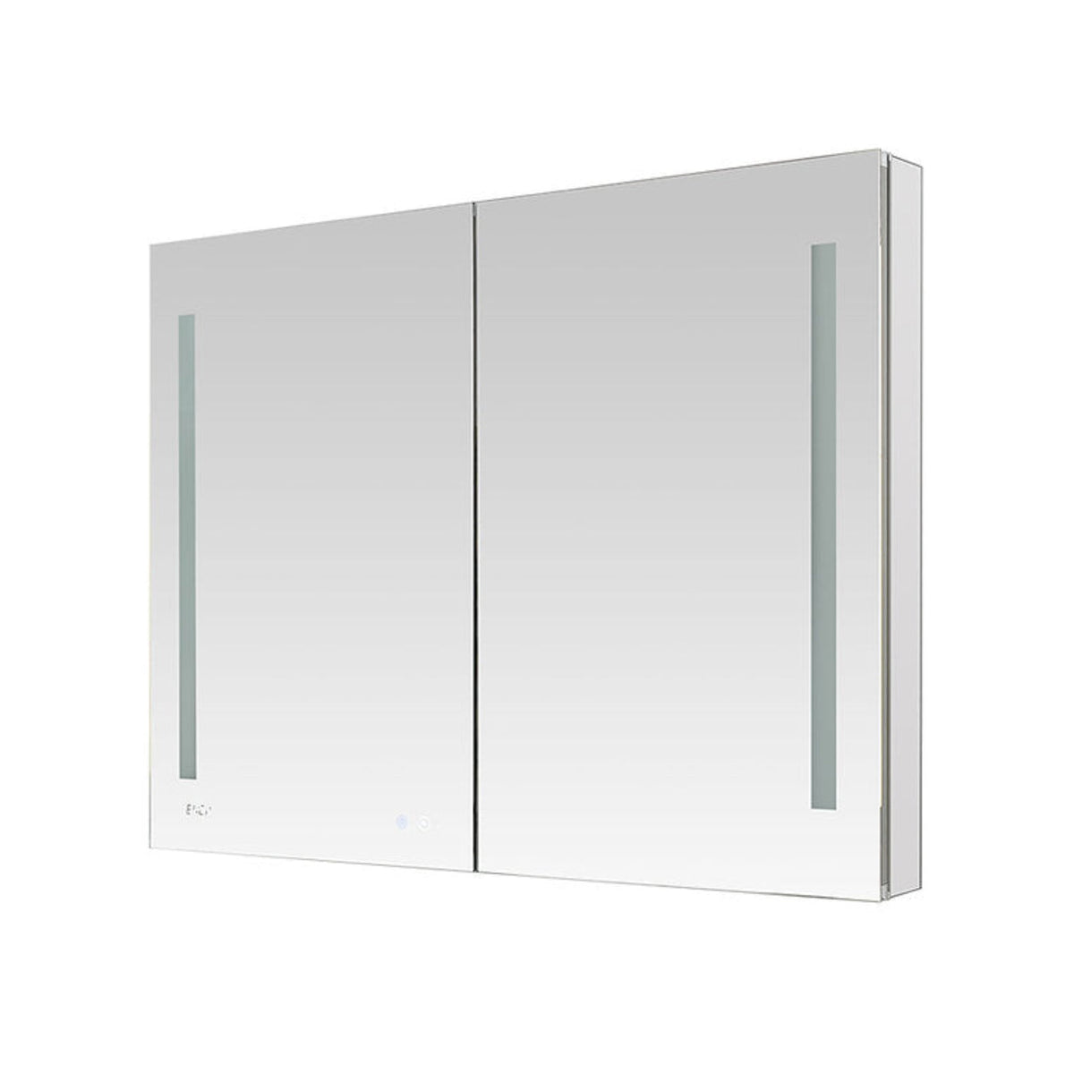 Aquadom Signature Royale 48" x 36" LED Lighted Medicine Cabinet With Defogger, Integrated LED 3X Magnifying Mirror and Electrical Outlet With USB - SR-4836-N