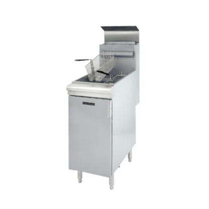 Adcraft BDGF-90/NG Black Diamond 90K Gas Deep Fryer NG -  BDGF-90/NG