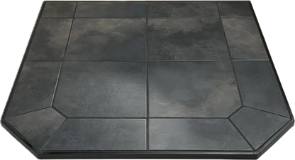 ComfortBilt Flatwall Hearth Pad 36" x 36" Non Combustible New (Fits all ComfortBilt models) - BLACKCOPPER-FLATWALL