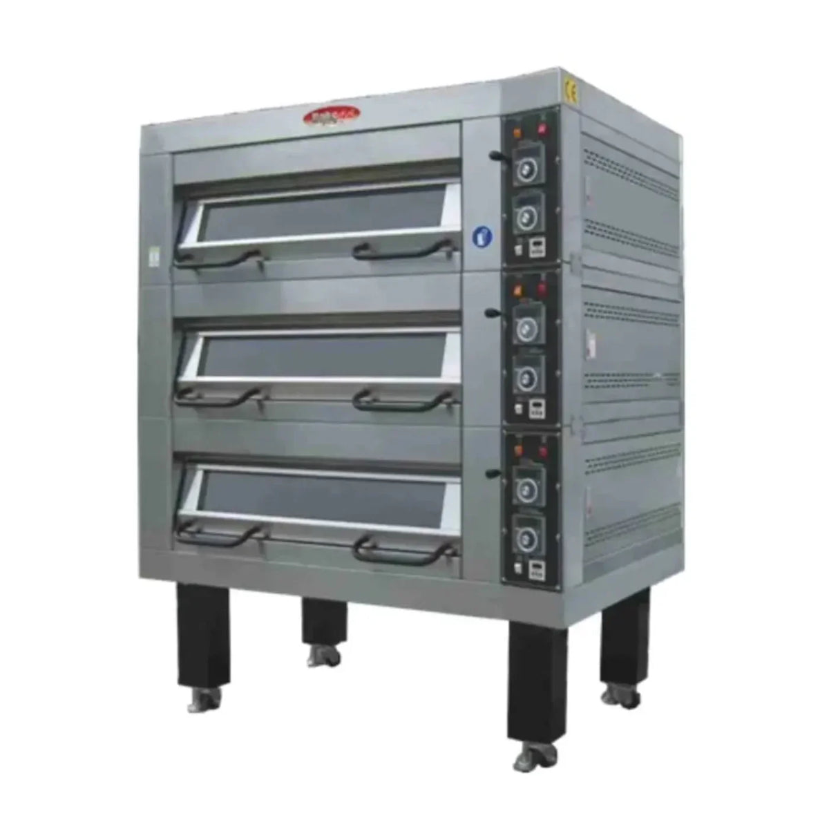 BakeMax 55" One Deck Electric Oven, Accommodates (2) 18" X 26" Pans, 220v/60/3 - BMDDD01