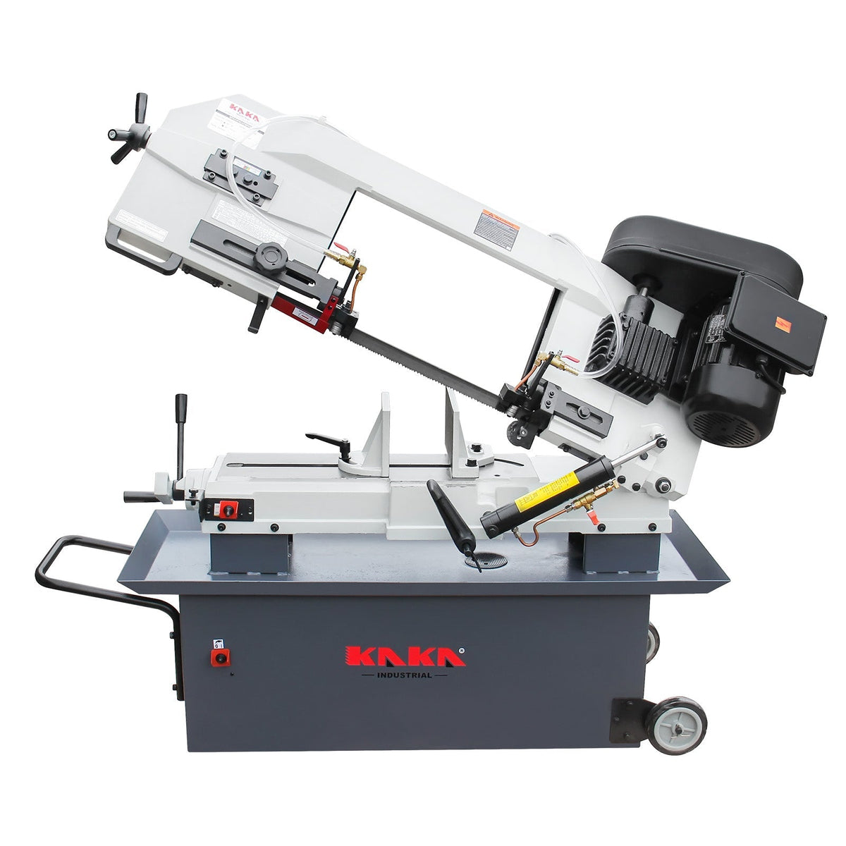 KAKA Industrial Metal Band Saw, Variable Speed Bandsaw, Adjustable Metal Cutting Band Saw - 188000V110