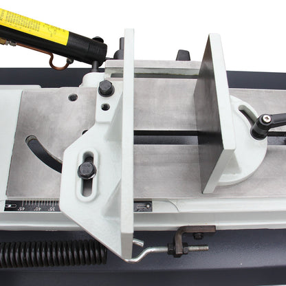 KAKA Industrial BS-912B horizontal bandsaw 9"Horizontal Metal Cutting Band Saw 4 Steps Blade Speed Metal Band Saw, Space Saver Movable Metal Cutting Band Saw 115V&230V Dual Voltage Prewired 1PH