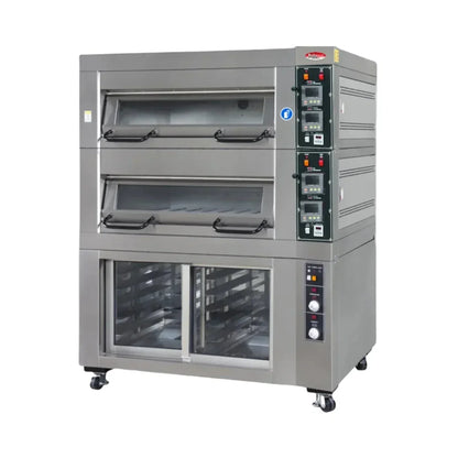 BakeMax 55" One Deck Electric Oven, Accommodates (2) 18" X 26" Pans, 220v/60/3 - BMDDD01
