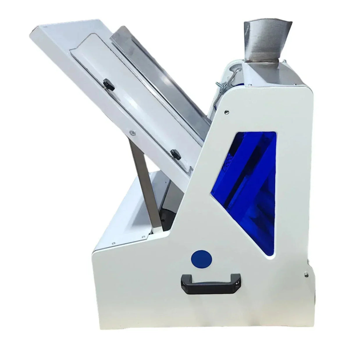 BakeMax 30" Gravity Feed Bread Slicer, Countertop, 15" Max Loaf Length, 110/60/1 - BMGF001-4