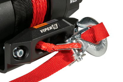 MotoAlliance Viper UTV Winch V3 Standard Spool 4500lbs New - V34500_BL