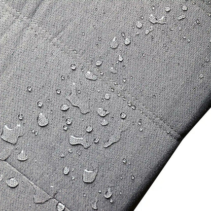 Deko Living 3 Piece Gray Compressed Foam Sectional Sofa Lounger and Table Set  - CIF50018